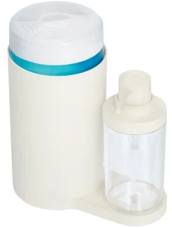 iDesign Zeepdispenser Sanitair Organizer Beige Hot