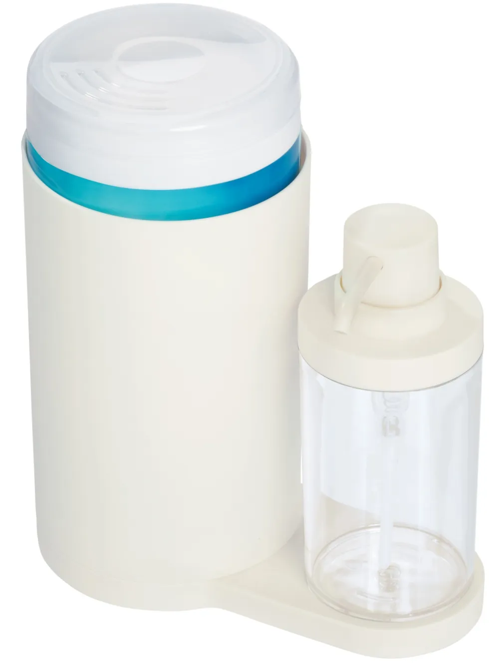 iDesign Zeepdispenser Sanitair Organizer Beige Hot