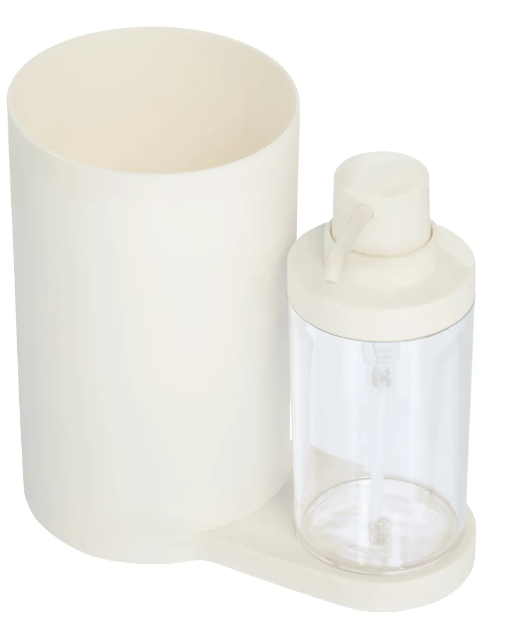 iDesign Zeepdispenser Sanitair Organizer Beige Hot