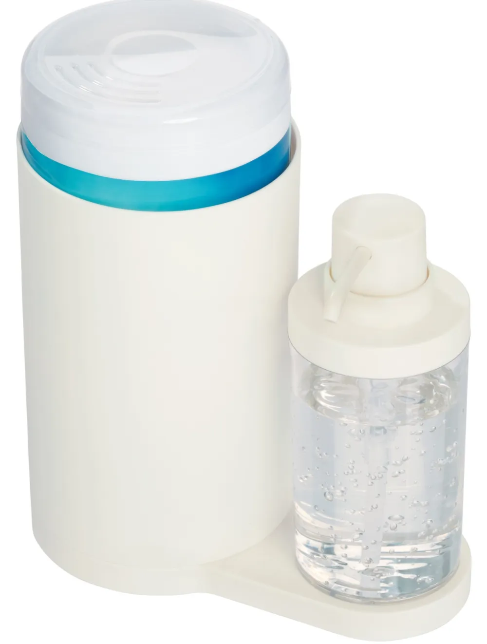 iDesign Zeepdispenser Sanitair Organizer Beige Hot