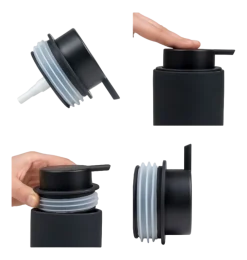 Kela Zeepdispenser Sana Zwart 300 ml Discount
