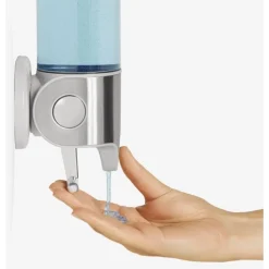 Zeepdispenser Single RVS Transparant simplehuman