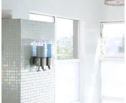simplehuman Zeepdispenser Twin RVS Transparant Hot