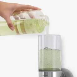 simplehuman Zeepdispenser Twin RVS Transparant Hot
