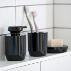 Zeepdispenser Zone Denmark Suii Zwart 12,4 cm