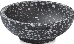 Zeepschaal Humdakin Terrazzo Firenze Black 13 cm