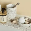 Zeepschaal Humdakin Terrazzo Firenze Red Beige 13 cm