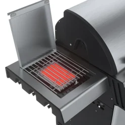 Zijbrander Outdoorchef Dualchef Blazing Zone Zwart