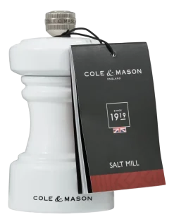 Cole and Mason Zoutmolen Cole & Mason Hoxton White Gloss 10 cm New