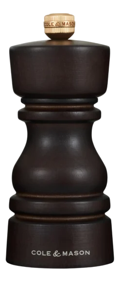 Cole and Mason Zoutmolen Cole & Mason London Dark Chocolate 13 cm