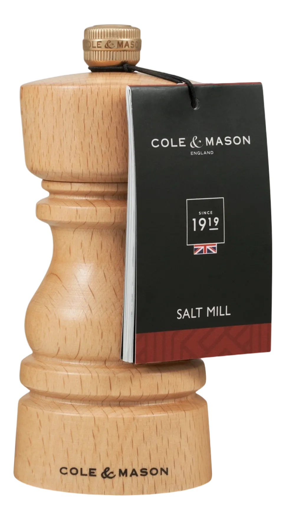 Zoutmolen Cole & Mason London Natural Beech 13 cm