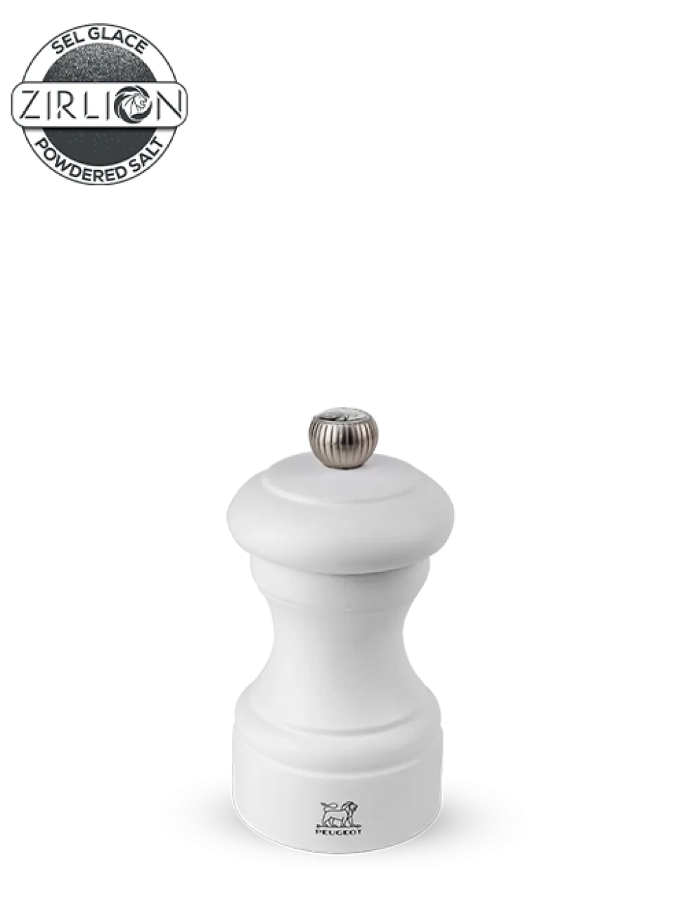 Zoutmolen Peugeot Bistro Mat Wit 10 cm