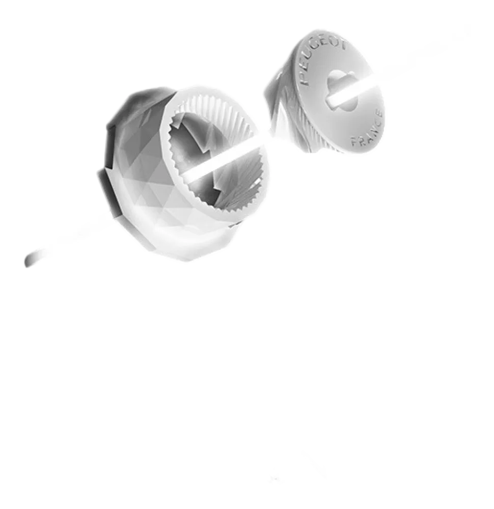 Zoutmolen Peugeot Boreal Vederwit 12 cm