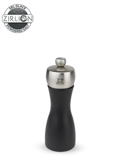 Peugeot Zoutmolen Fidji Mat Zwart / Inox 15 cm Sale
