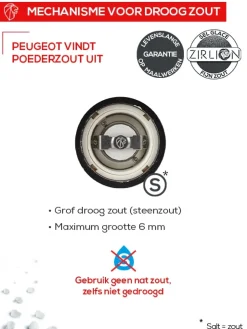 Peugeot Zoutmolen Paris u'Select Ivoorkleur 18 cm Online