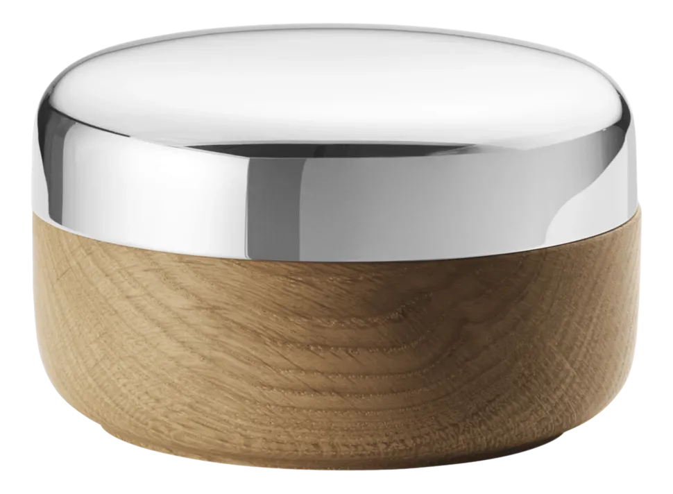 Zoutpot Georg Jensen Alfredo Mirror & Oak Wood